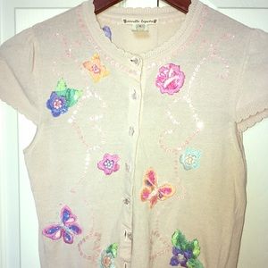 Nanette Lepore cropped knitted top